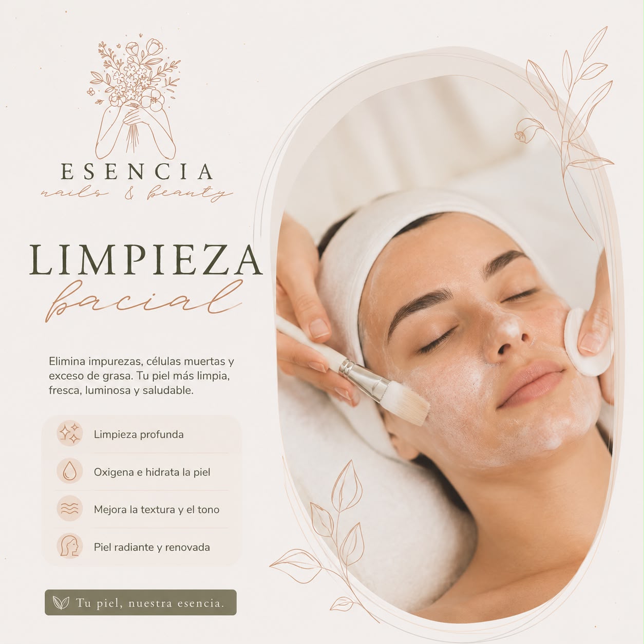 Limpieza facial — Esencia Centro de Estética